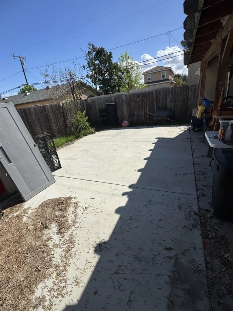After commercial junk removal